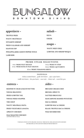 Images Bungalow Downtown Dining