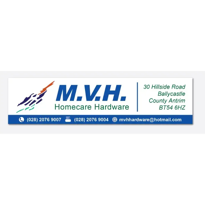 M.V.H Homecare Hardware Logo