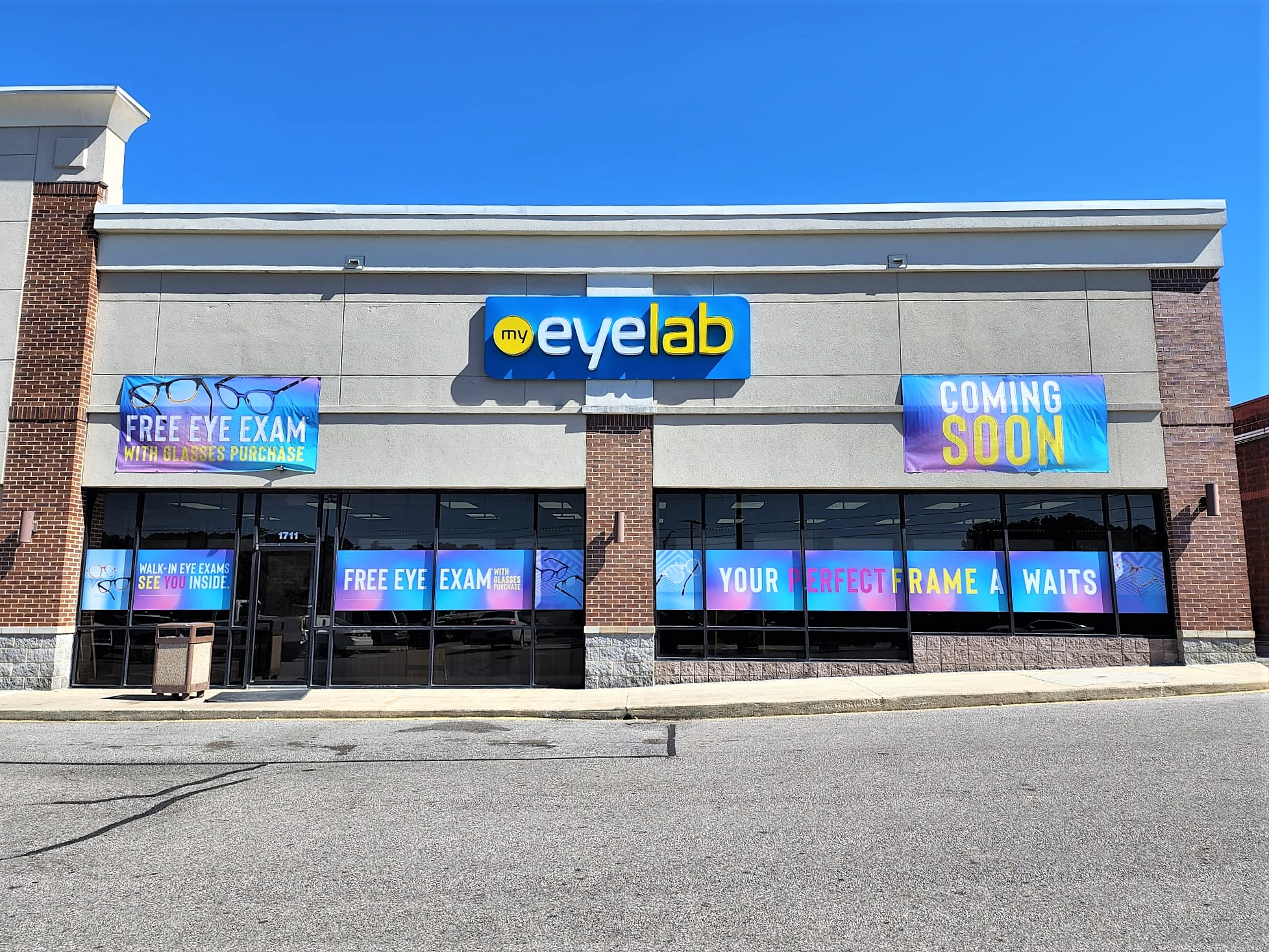 Storefront at My Eyelab optical store in Hoover, AL 35216