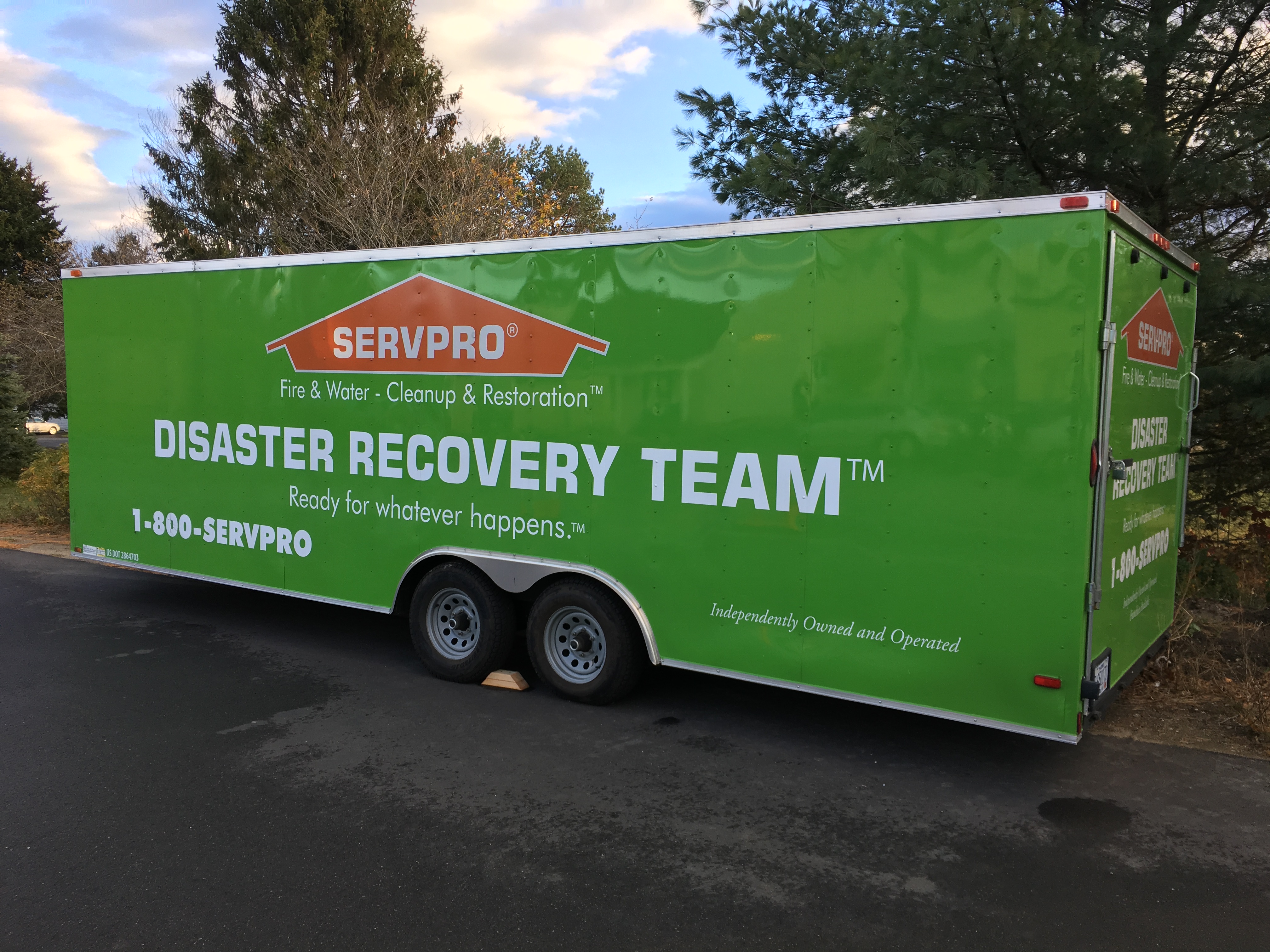Our Disaster Recovery Team is always on standby and always ready to respond, 24/7/365!