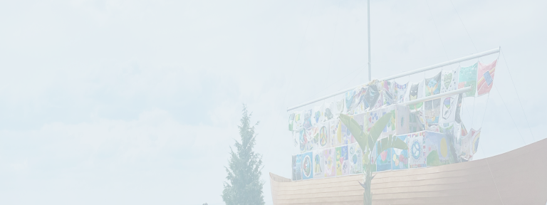 A view of The Ship of Tolerance art installation in Oakville, designed by Ilya and Emilia Kabakov.