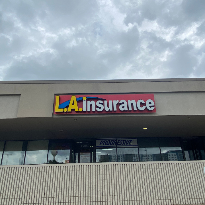 Exterior of the L.A. Insurance located at 3315 East Michigan Ave. in MI