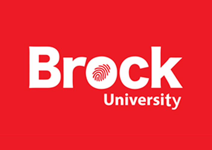 Brock University logo.