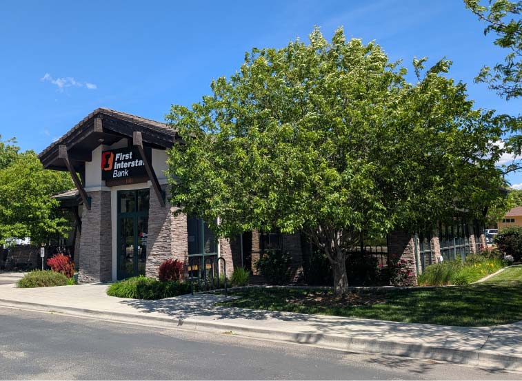 Exterior image of First Interstate Bank in Eagle, Idaho.