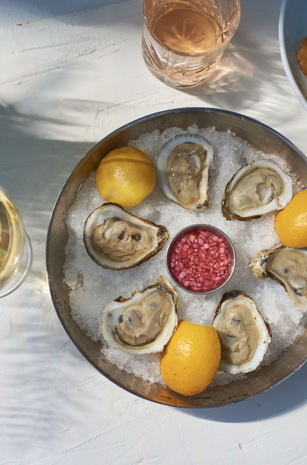 $1 Oysters Served at the Bar During Happy Hour