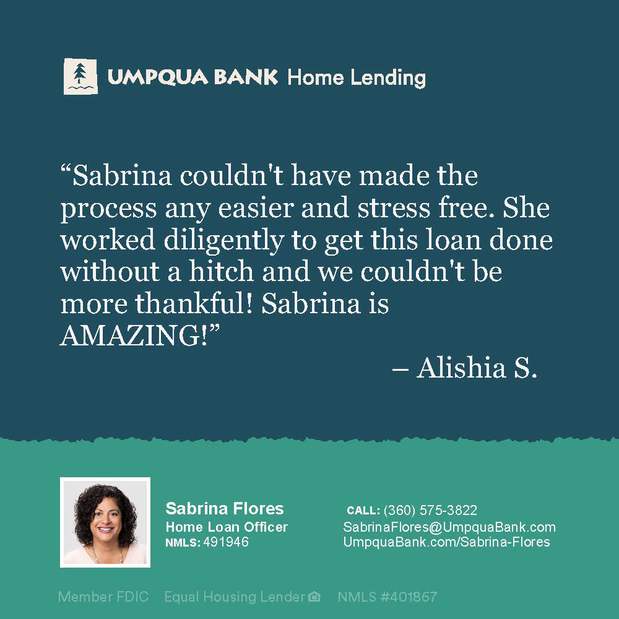 Images Sabrina Flores - Umpqua Bank Home Lending