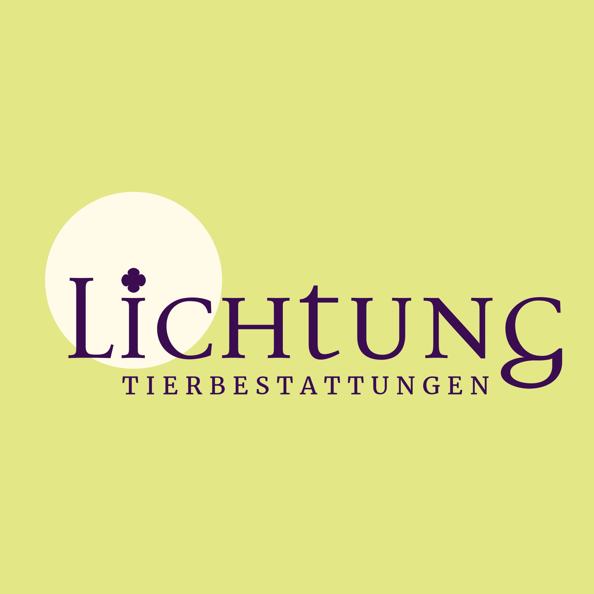 Lichtung Tierbestattungen in Neuburg am Inn - Logo