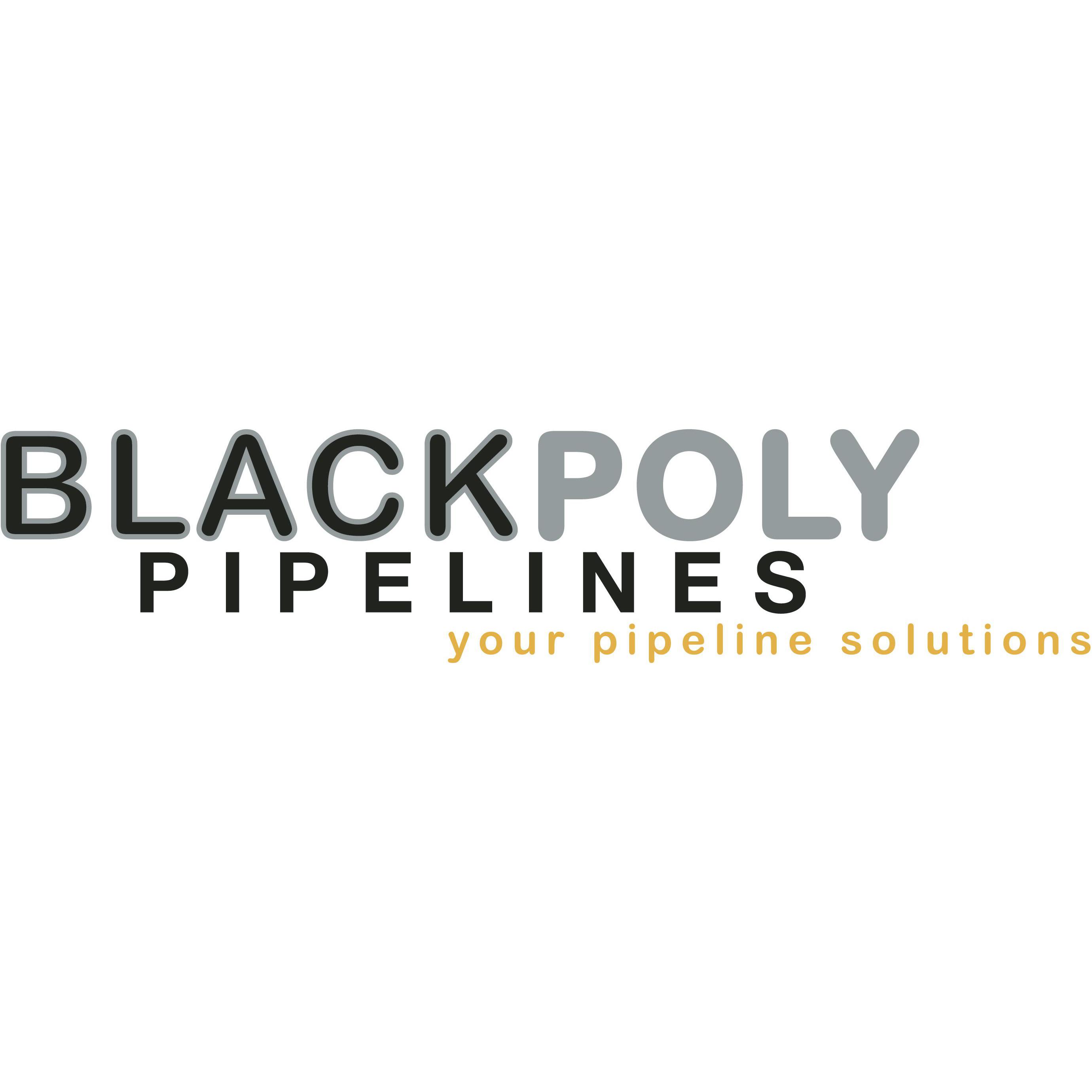 Black Poly Pipelines Logo