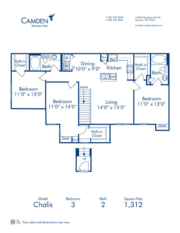 Camden Woodson Park Apartments Photo