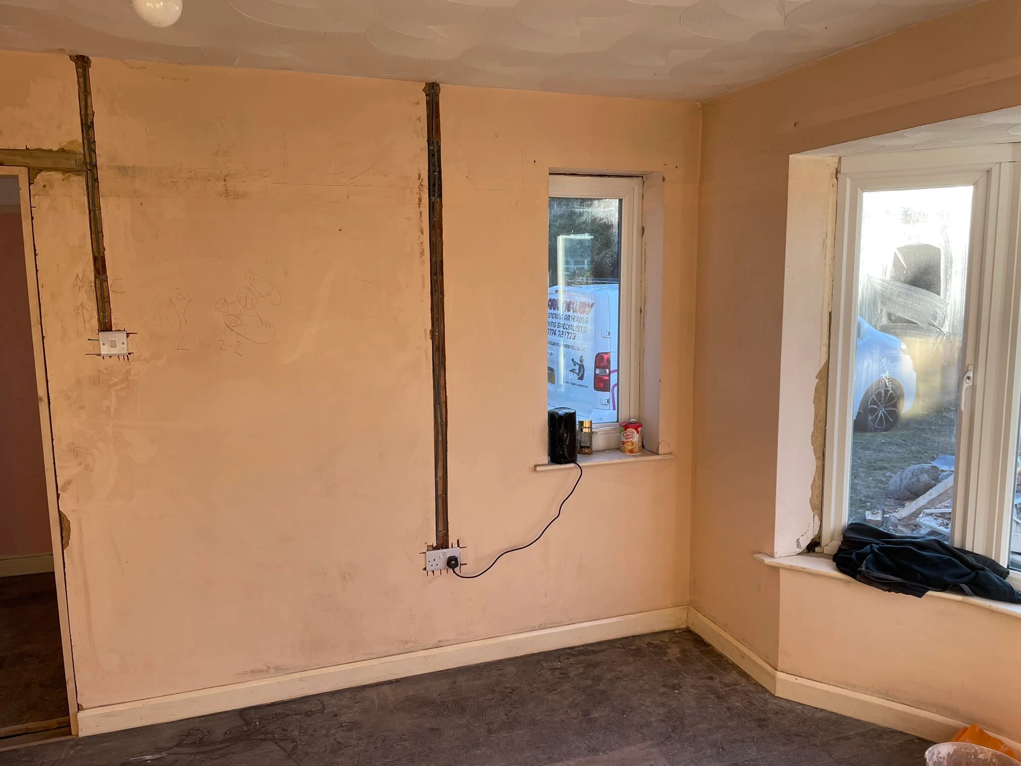 Images Mark Newby Plastering