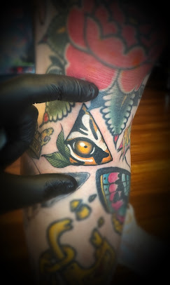 Branded Bear Tattoo Image