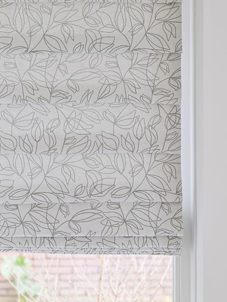 Check out this lovely pattern on this fabric for drapes and Roman Shades. Budget Blinds of Port Perry Blackstock (905)213-2583