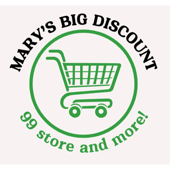 Marys Big Discount Store Logo