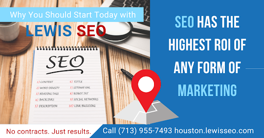 Houston SEO - TOP Rated Company - Lewis SEO Houston Photo