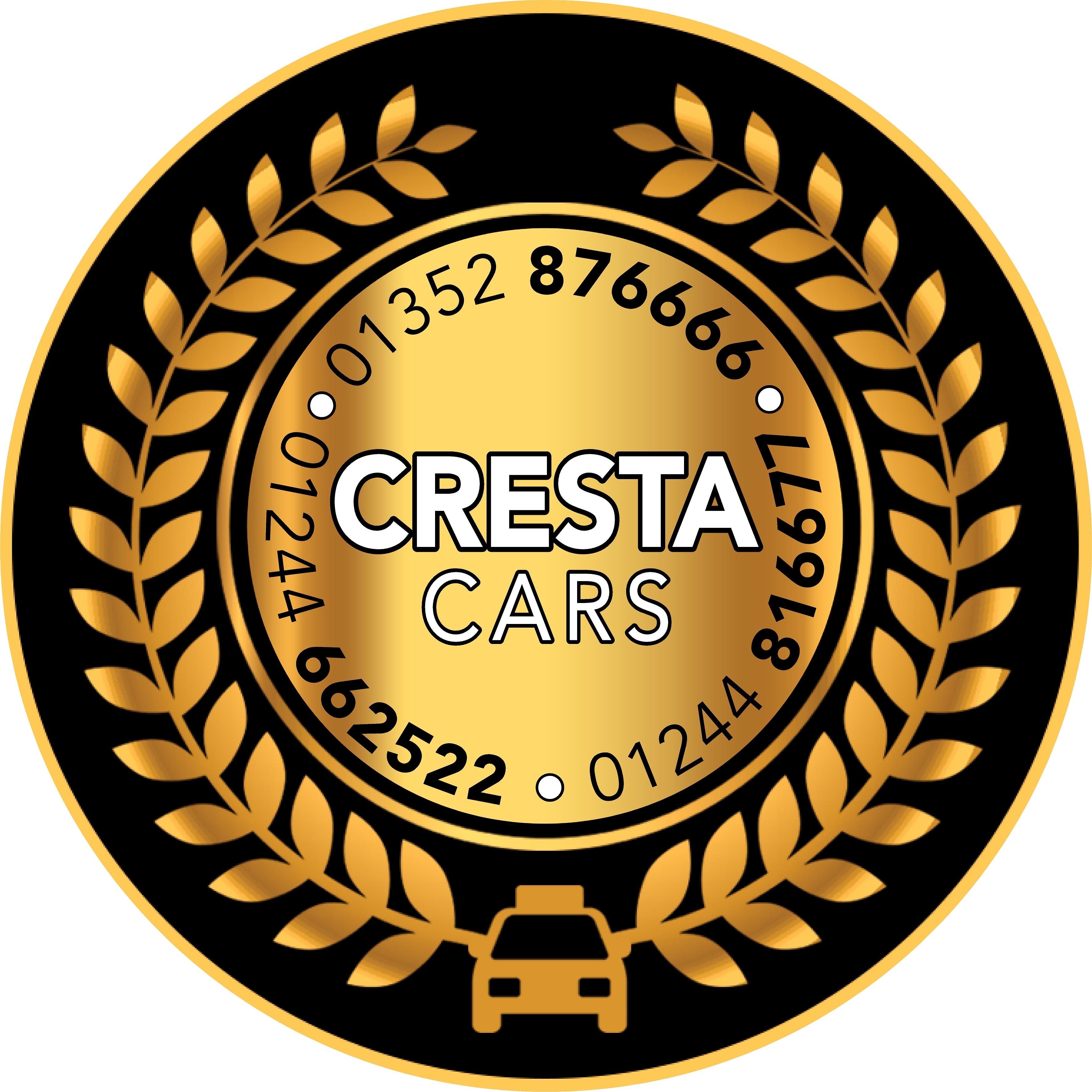 Cresta Taxis Deeside Logo