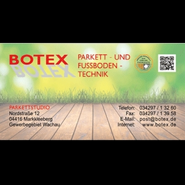 Logo BOTEX  Parkett & Fußbodentechnik  GmbH & Co. KG