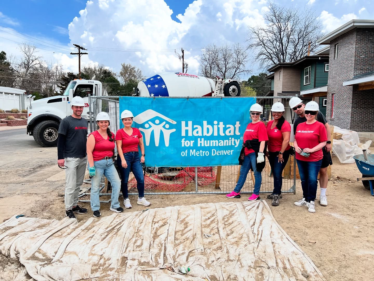 Building houses with Habitat for Humanity Metro Denver was the highlight of our week! We swapped our desk jobs for some serious manual labor and boy are we feeling it today! This land was donated to Habitat for Humanity from a local church and it will cost them more to build it than what they’ll sell it for to their qualified families. We’re proud to support such a great cause. They are always looking for good volunteers so we highly recommend it if you’re looking to support a good cause.