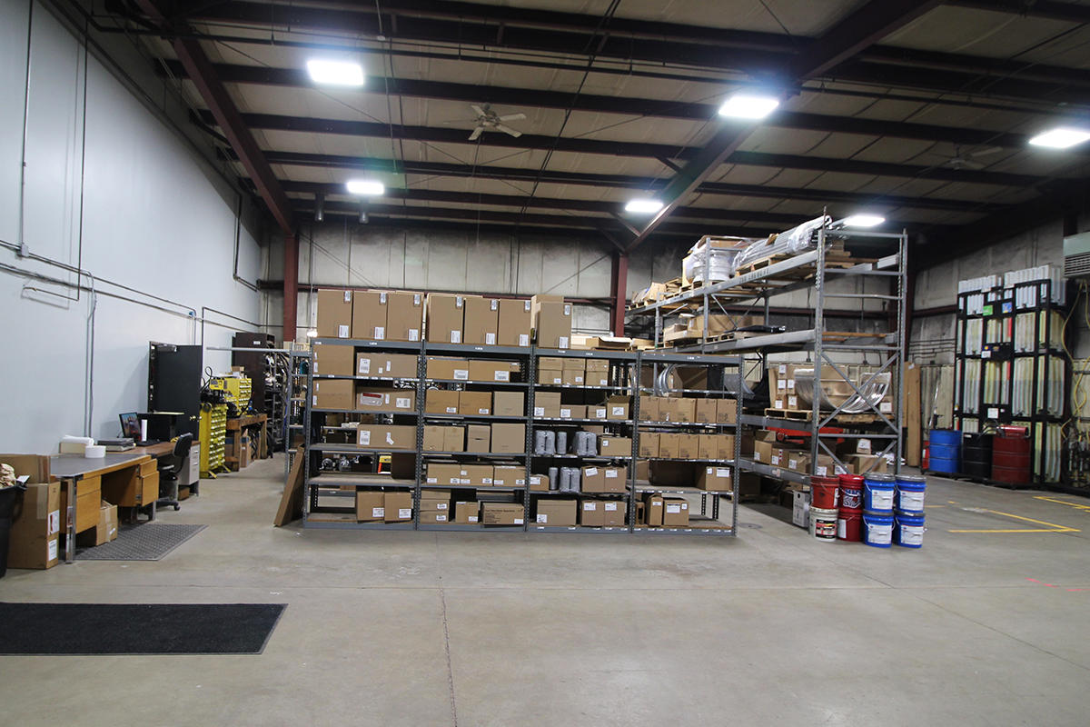 Warehouse at RDO Truck Center in Lexington, NE.