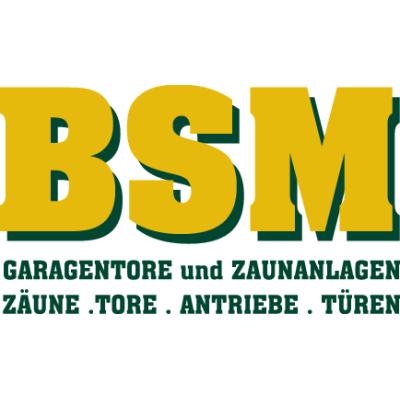 Logo BSM Garagentore & Zaunanlagen Bernd Kunkel