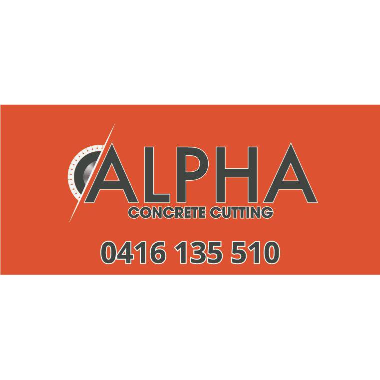Alpha Concrete Cutting Logo