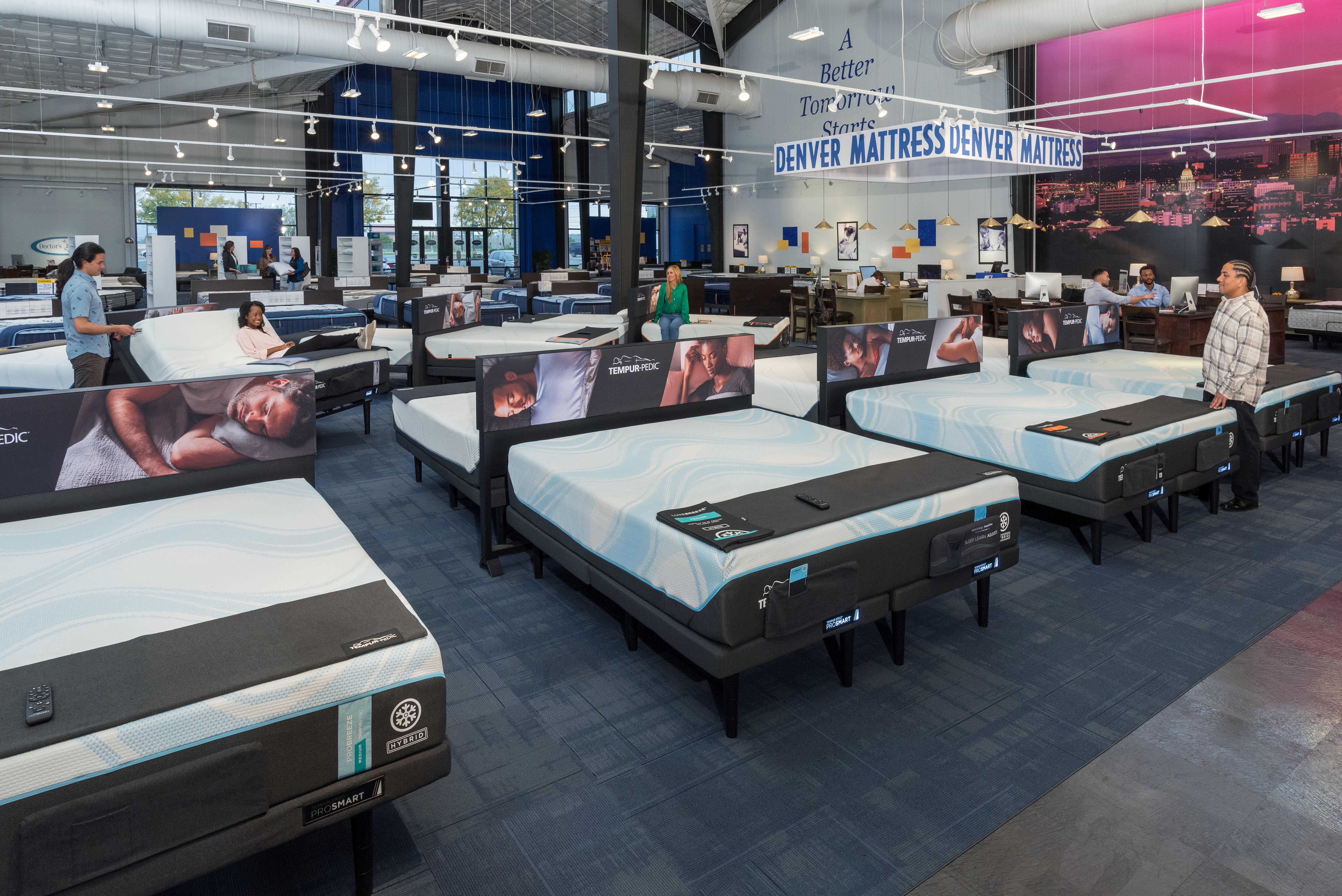 Denver Mattress in Parker, Co In Store Photos