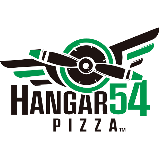 Hangar 54 Pizza Logo