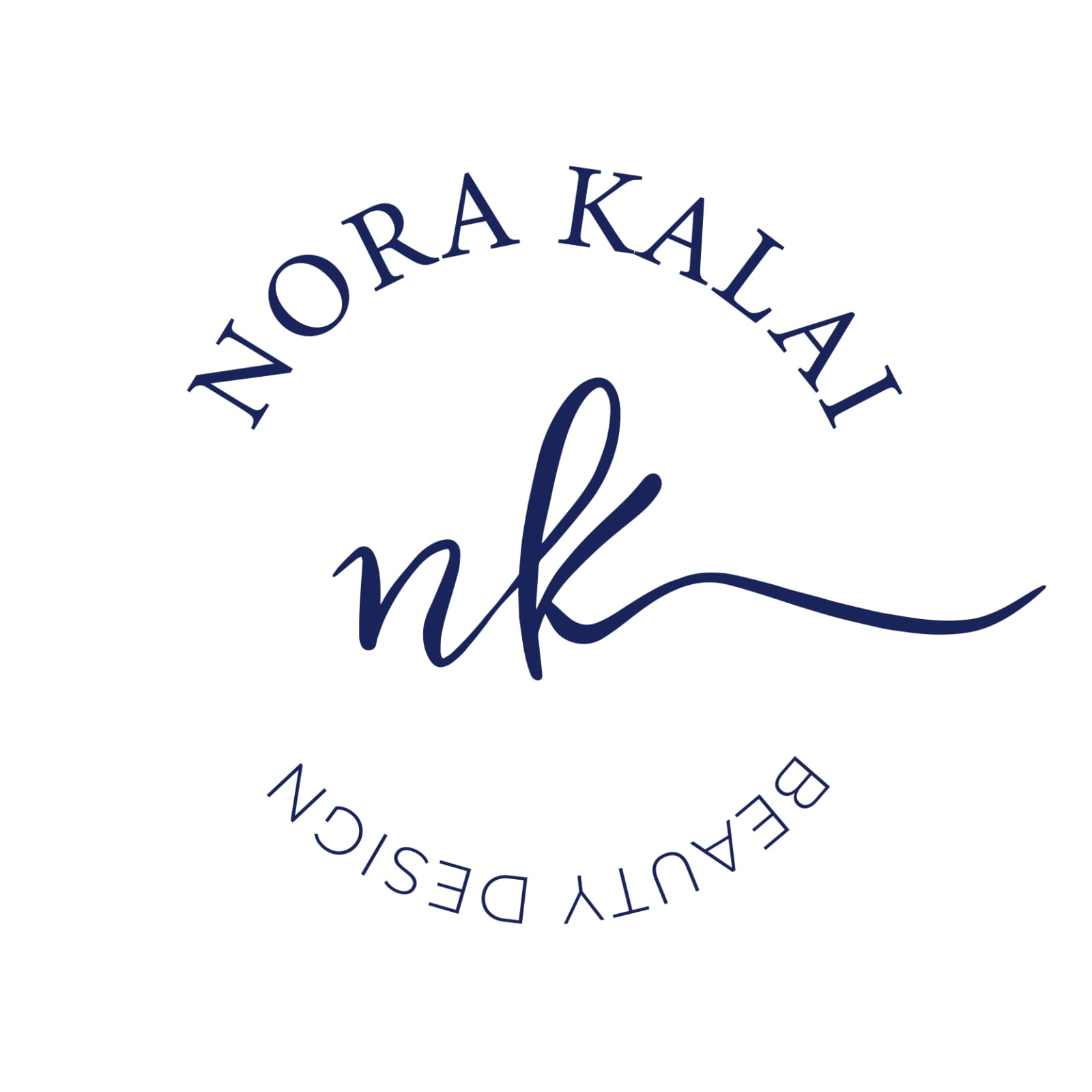 Nk Beauty Design Logo