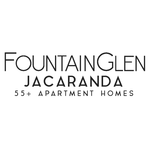 55+ FountainGlen Jacaranda Logo