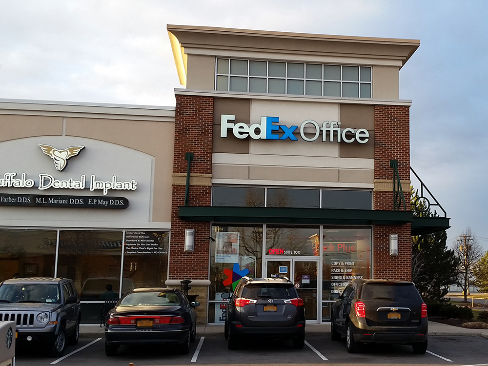 Exterior photo of FedEx Office location at 1779 Walden Ave\t Print quickly and easily in the self-service area at the FedEx Office location 1779 Walden Ave from email, USB, or the cloud\t FedEx Office Print & Go near 1779 Walden Ave\t Shipping boxes and packing services available at FedEx Office 1779 Walden Ave\t Get banners, signs, posters and prints at FedEx Office 1779 Walden Ave\t Full service printing and packing at FedEx Office 1779 Walden Ave\t Drop off FedEx packages near 1779 Walden Ave\t FedEx shipping near 1779 Walden Ave