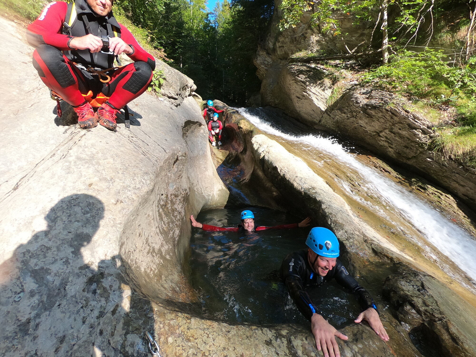 Bild 13 Abenteuer-Schlucht - canyoning allgäu, bayern in Blaichach