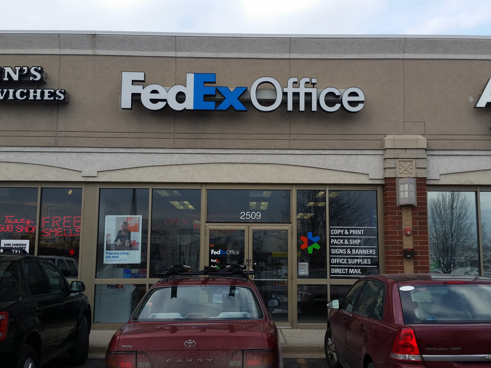 Exterior photo of FedEx Office location at 2509 W North Ave\t Print quickly and easily in the self-service area at the FedEx Office location 2509 W North Ave from email, USB, or the cloud\t FedEx Office Print & Go near 2509 W North Ave\t Shipping boxes and packing services available at FedEx Office 2509 W North Ave\t Get banners, signs, posters and prints at FedEx Office 2509 W North Ave\t Full service printing and packing at FedEx Office 2509 W North Ave\t Drop off FedEx packages near 2509 W North Ave\t FedEx shipping near 2509 W North Ave