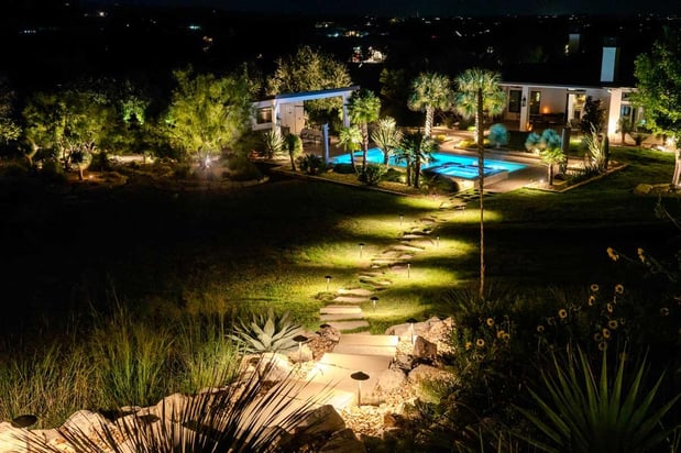 Images Glo Geeks Landscape Lighting Installation