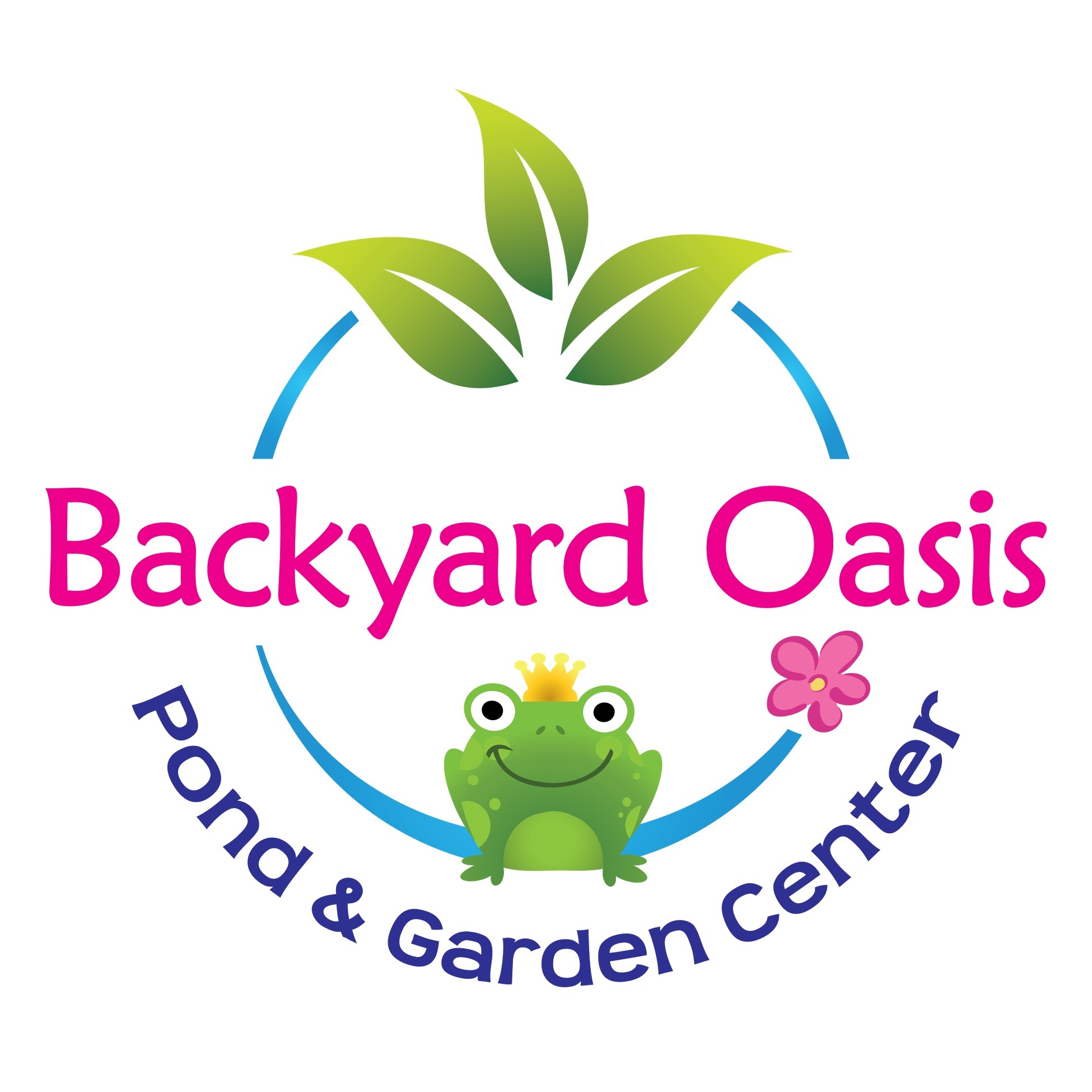 Backyard Oasis Pond & Garden Center/ Integrity Outdoor Services Logo