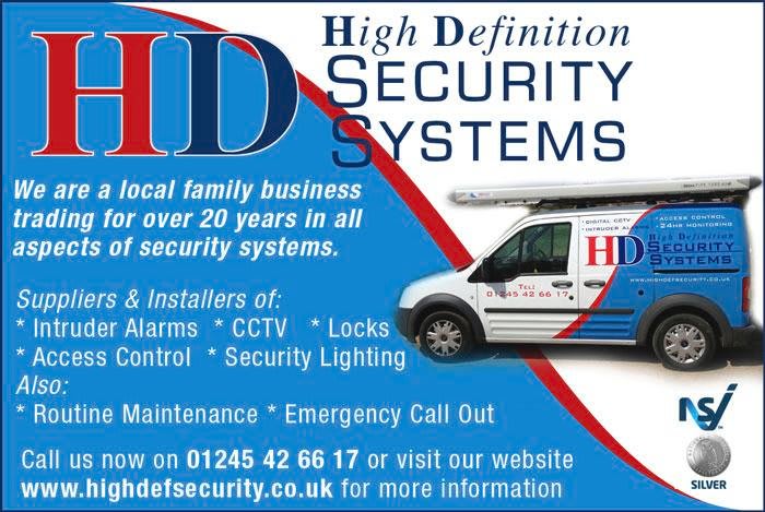 High Definition Security Systems Ltd Southminster 01245 426617