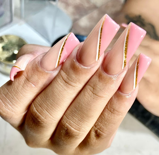 Sexy Beauty Salon Nail, Spa And Supply Logo