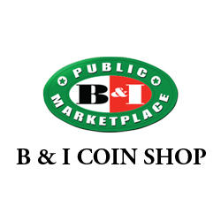 B & I Coin Shop Logo