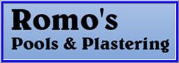 Romo's Pools & Plastering Logo