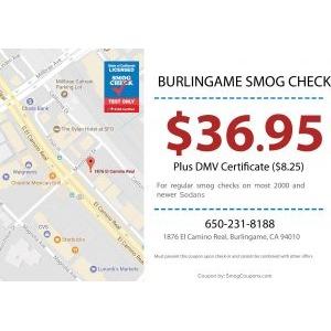 Burlingame Smog Check