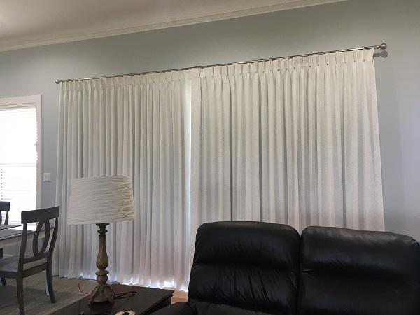 Make your room feel cozy with these Blackout Sheer Draperies in Maryville, TN. They’re perfect for b Budget Blinds of Knoxville & Maryville Knoxville (865)588-3377