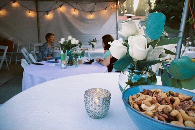 outdoor event table