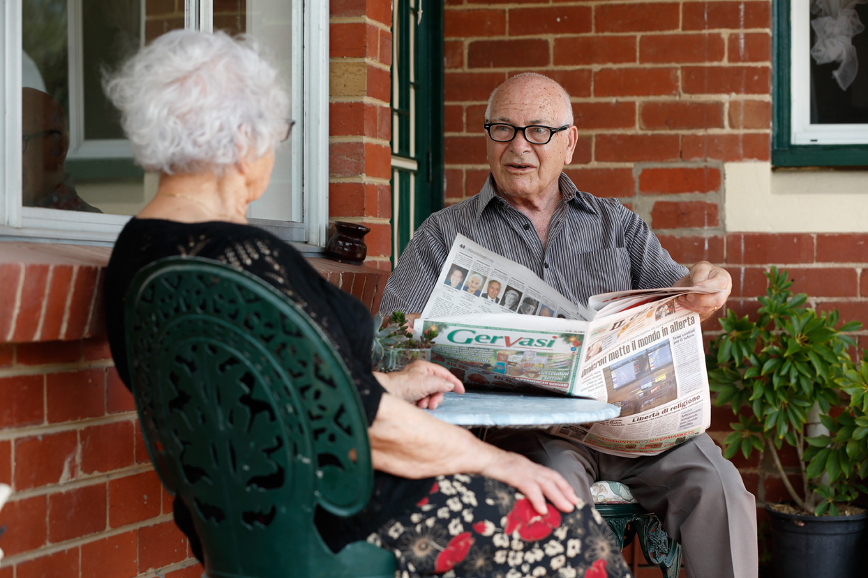 Images Uniting AgeWell Tasmania South Home Care