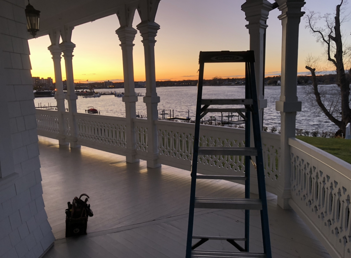 Had to pleasure of working on the Navesink River at sunset. What an amazing view! Super day for TWO Electrical Contracting.