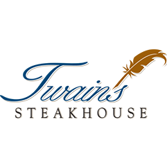 Twain's Steakhouse Logo