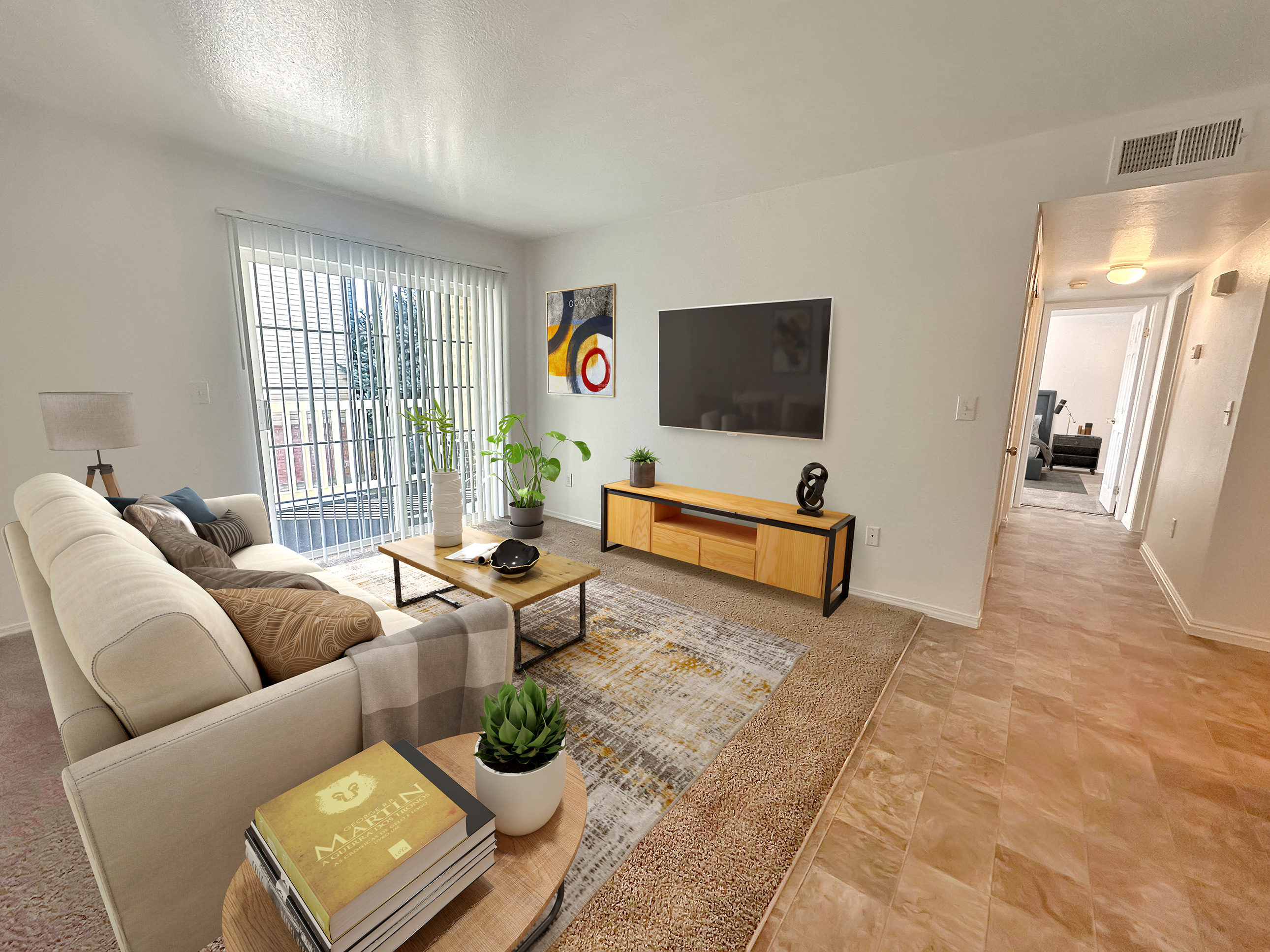 Spacious Living Room