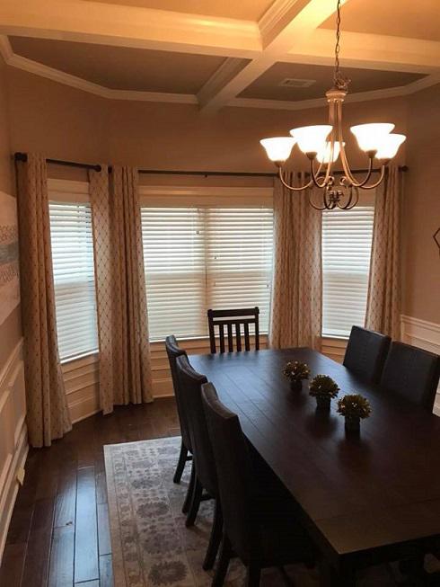 We have ‘blind love’ for how these gorgeous Draperies and Wood Blinds look in Maryville, Tennessee.  Budget Blinds of Knoxville & Maryville Knoxville (865)588-3377