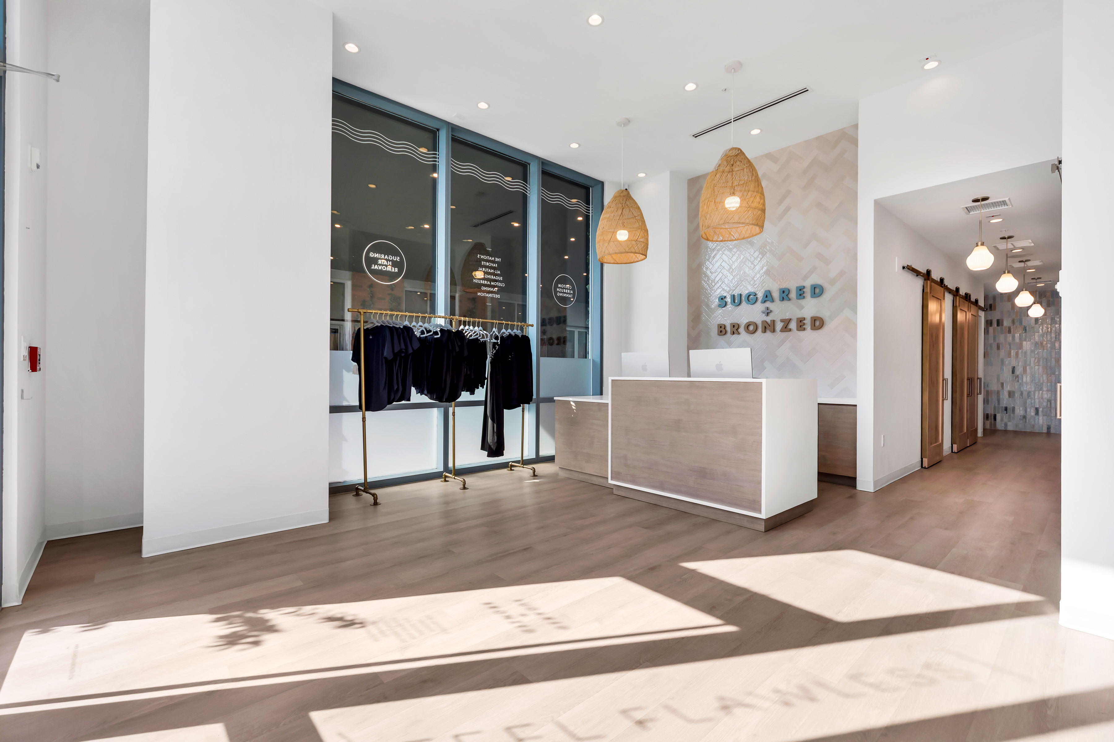 SUGARED + BRONZED Northern Liberties Lobby