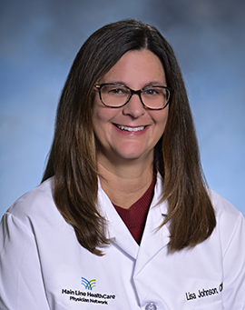 Headshot of Lisa Johnson, CRNP