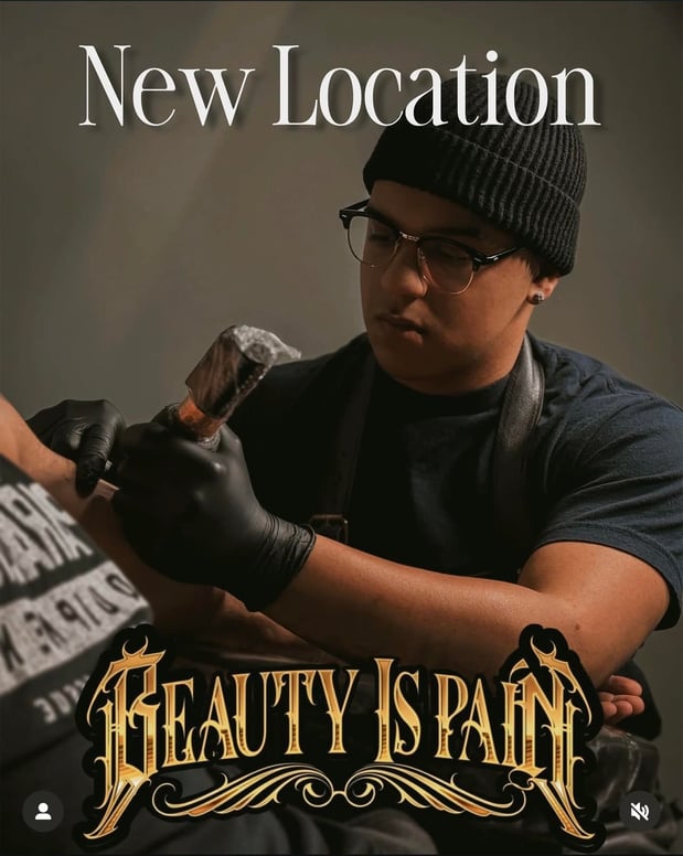 Images Beauty is Pain Tattoo and Body Piercings