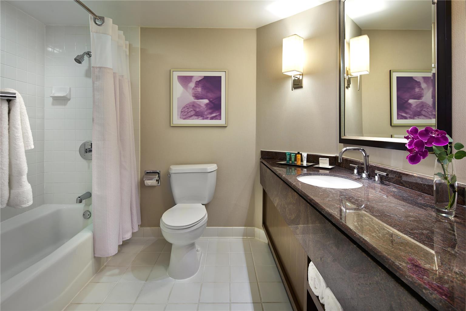 Guest room bath