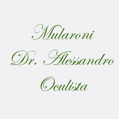 Mularoni Dr. Alessandro Oculista Logo